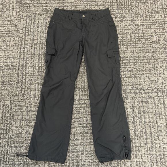 Columbia Titanium Cargo Pants Women's Sz 8 Gray Low Rise Active Fit Used - Picture 1 of 6